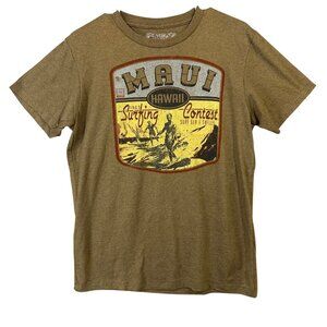 Fifth Foundation Men's Size Small Maui Hawaii Surfing Contest Graphic Tee